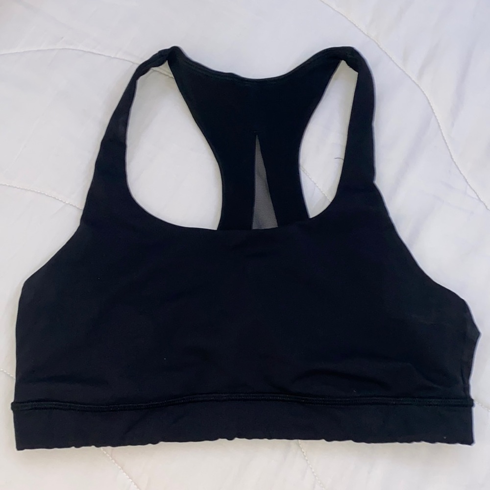 Lulu Lemon Black Bra